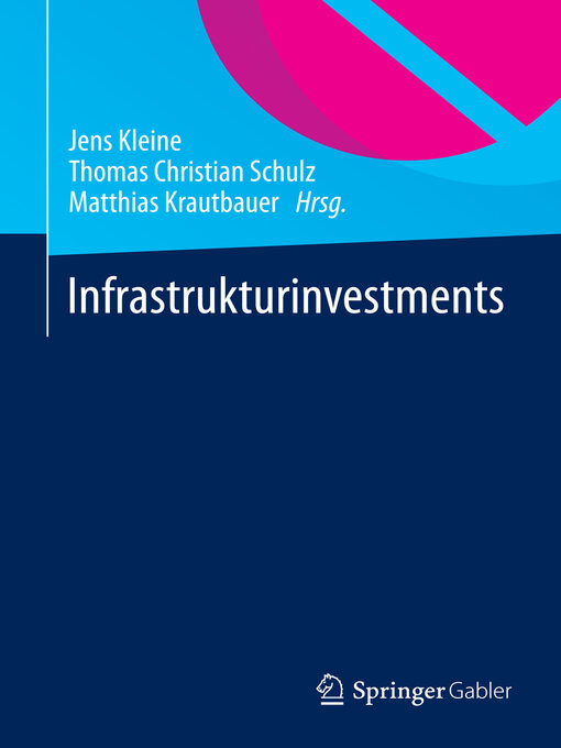 Title details for Infrastrukturinvestments by Jens Kleine - Available